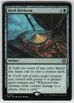 MTG Herd Heirloom Normal Tarkir: Dragonstorm # 144 NM - Image 1