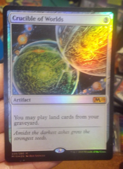 MtG - Crucible of Worlds - Foil - Core Set 2019 - (M19) - Image 1