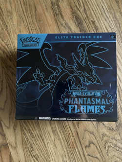 Mega Evolution Phantasmal Flames Elite Trainer Box -Pokemon TCG - Sealed - Image 1
