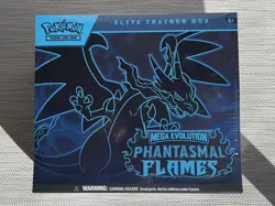 Pokemon - Mega Evolution Phantasmal Flames - Elite Trainer Box - ETB - Sealed - Image 1