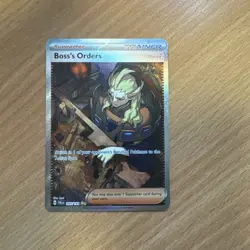 Pokemon TCG Boss's Orders 265/193 Special Illustartion Paldea Evolved NM - Image 1