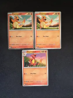 Pokemon TCG - Lot of 3 - Ascended Heroes Charmander - NM - cosmos holo - Image 1