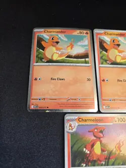Pokemon TCG - Lot of 3 - Ascended Heroes Charmander - NM - cosmos holo - Image 2