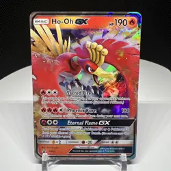 Pokemon TCG Black Star Promo SM57 - Ho-Oh GX - Ultra Rare - NM - Image 1