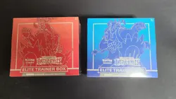 POKEMON BATTLE STYLES ETB PAIR RED & BLUE FACTORY SEALED ELITE TRAINER BOX - Image 1