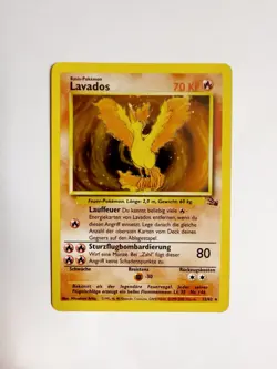 Pokemon - Moltres / Lavados Fossil Holo 12/62 - 1999-2000 - German - Image 1