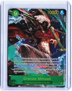 Dracule Mihawk - (Alternate Art) SEC The Azure Sea's Seven OP14-119 NM - Image 1