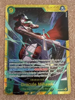 Dracule Mihawk OP14-119 SEC THE AZURE SEA'S SEVEN English - Image 1