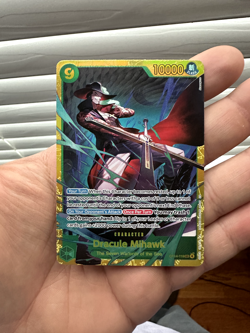 Dracule Mihawk - OP14-119 OP14-119 The Azure Sea's Seven Foil - Image 1