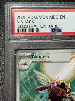 Ninjask 137/132 - PSA 10 - Illustration Rare - Pokemon TCG: Mega Evolution - Image 2