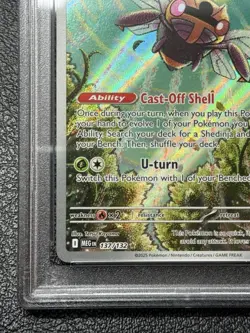 Ninjask 137/132 - PSA 10 - Illustration Rare - Pokemon TCG: Mega Evolution - Image 5