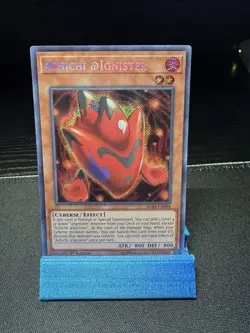 Yugioh Achichi @Ignister IGAS-EN004 Secret Rare NM - Image 2