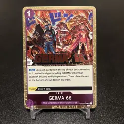 One Piece GERMA 66 (OP06-078/376) Premium Booster -The Best- Vol. 2 NM FOIL- - Image 1