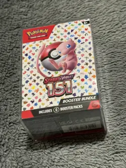Pokemon TCG Scarlet and violet 151 Booster Bundle New Factory Sealed + Sleeve - Image 1