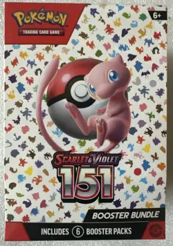 Pokemon TCG Scarlet and Violet 151 Booster Bundle Set - New Factory Sealed 820650853210 - Image 1