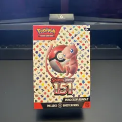 Pokemon TCG Scarlet and Violet 151 Booster Bundle (NEW FACTORY SEALED) - Image 1