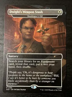 IN-HAND - Dwight's Weapon Stash - Secret Lair x THE OFFICE ENG Non-Foil - Image 1