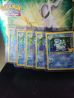 Pokemon Blastoise Holo Card 5 Set 25th Anniversary Celebrations - Image 1