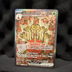 Pokemon TCG Stellar Crown Hydrapple EX Special Illustration Rare Card 167/142 NM - Image 1