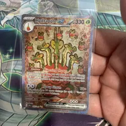Pokemon TCG Stellar Crown Hydrapple EX Special Illustration Rare Card 167/142 NM - Image 1