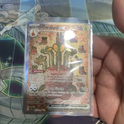 Pokemon TCG Stellar Crown Hydrapple EX Special Illustration Rare Card 167/142 NM - Image 2