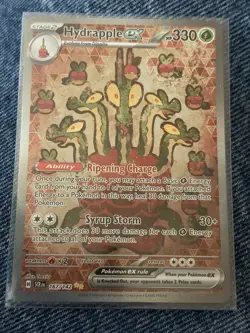 Pokemon TCG Stellar Crown Hydrapple EX Special Illustration Rare Card 167/142 - Image 1