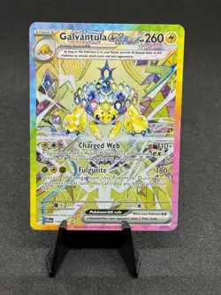 Pokemon TCG: Galvantula ex 168/142 SV Stellar Crown SIR - NM - Image 1