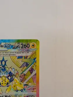 Pokemon TCG Galvantula EX 168/142 Stellar Crown Sir Holo Card Mint Condition - Image 3