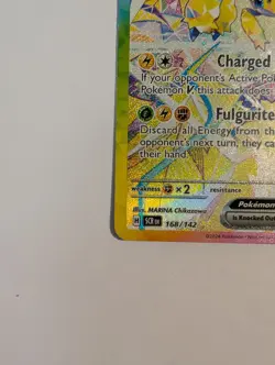 Pokemon TCG Galvantula EX 168/142 Stellar Crown Sir Holo Card Mint Condition - Image 5