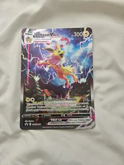 Jolteon VMAX SWSH184 Jumbo Card Sword & Shield: Black Star Promos Near Mint - Image 1