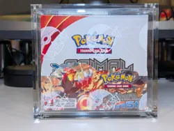 Pokemon TCG 2015 XY Primal Clash Booster Box Factory Sealed W/ Acrylic Case - Image 1