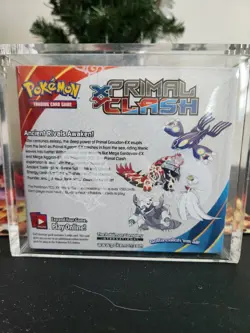 Pokemon TCG 2015 XY Primal Clash Booster Box Factory Sealed W/ Acrylic Case - Image 3