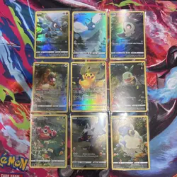 Pokemon TCG Crown Zenith Galarian Gallery Full Art Set of 9 Cards GG26 - GG34 NM - Image 1