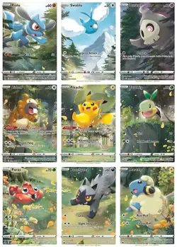 Pokemon TCG Crown Zenith Galarian Gallery Full Art Set of 9 Cards GG26 - GG34 NM - Image 1