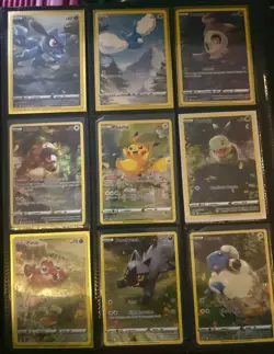 Pokemon TCG Crown Zenith Galarian Gallery Full Art Set of 9 Cards GG26 - GG34 NM - Image 1