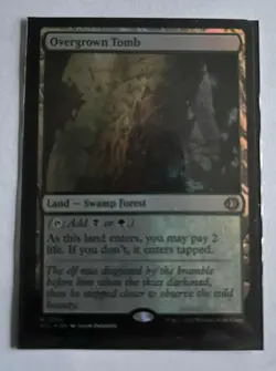 MTG Overgrown Tomb (Lorwyn Eclipsed Foil) - Image 1