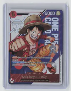 ONE PIECE Monkey.D.Luffy ST21-014 3rd Anniversary Treasure Campaign Pack Alt Art - Image 1