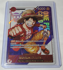 ONE PIECE Monkey.D.Luffy ST21-014 3rd Anniversary Treasure Campaign Pack Alt Art - Image 1