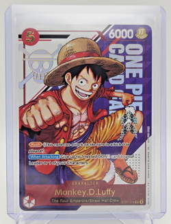 ONE PIECE Monkey.D.Luffy ST21-014 3rd Anniversary Treasure Campaign Pack Alt Art - Image 3
