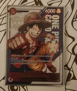 One Piece TCG Monkey.D.Luffy - ST21-014 (3rd Anniversary Treasure Campaign Pack) - Image 1