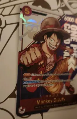 One Piece TCG Monkey.D.Luffy - ST21-014 (3rd Anniversary Treasure Campaign Pack) - Image 4
