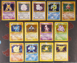 MP/HP (Unlimited) NEAR-COMPLETE Pokemon 13/16 HOLO-RARE Card BASE Set 102 WOTC#7 - Image 1