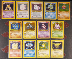 HP (Unlimited) NEAR-COMPLETE Pokemon 13/16 HOLO-RARE Card BASE Set 102 HeavyPlay - Image 1