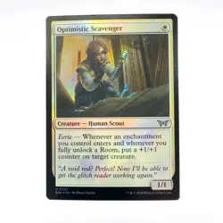 Optimistic Scavenger 21 - MTG - Duskmourn: House of Horror - NM Foil - Image 1