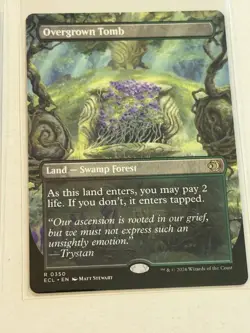 Overgrown Tomb // Overgrown Tomb Borderless Lorwyn Eclipsed 350 - Image 1