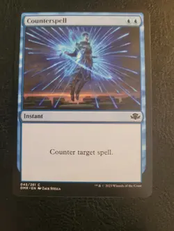 MTG Magic the Gathering Counterspell (45/520) Dominaria Remastered DMR Blue LP - Image 1
