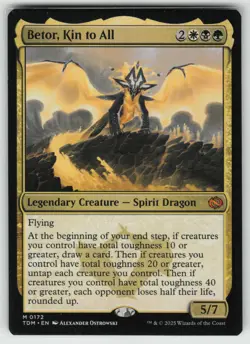 MTG Betor, Kin to All Normal Tarkir: Dragonstorm # 172 NM - Image 1