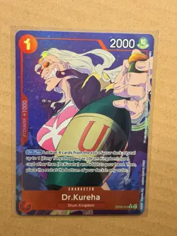 Dr.Kureha (Parallel) OP08-015 Two Legends One Piece TCG - Alt Art - NM Foil - Image 1
