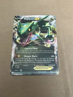 Rayquaza EX Pokemon Black & White Black Star Promo #BW47 - Image 1