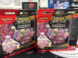 Lot of 2 Pokemon Mega Battle Decks Mega Diancie EX New Sealed 2 Decks Foil - Image 5